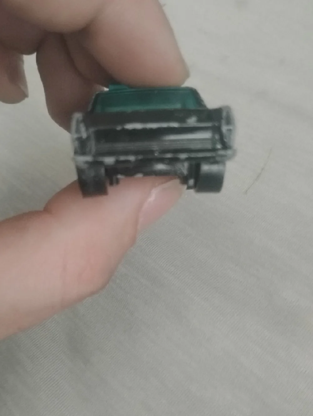Black Space-Themed Toy Police Car - Haley's Comet Special Edition